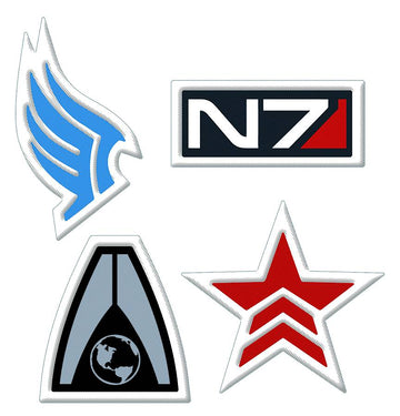 MASS EFFECT N7 LOGO EMBROIDERED PATCH (NOV110057)