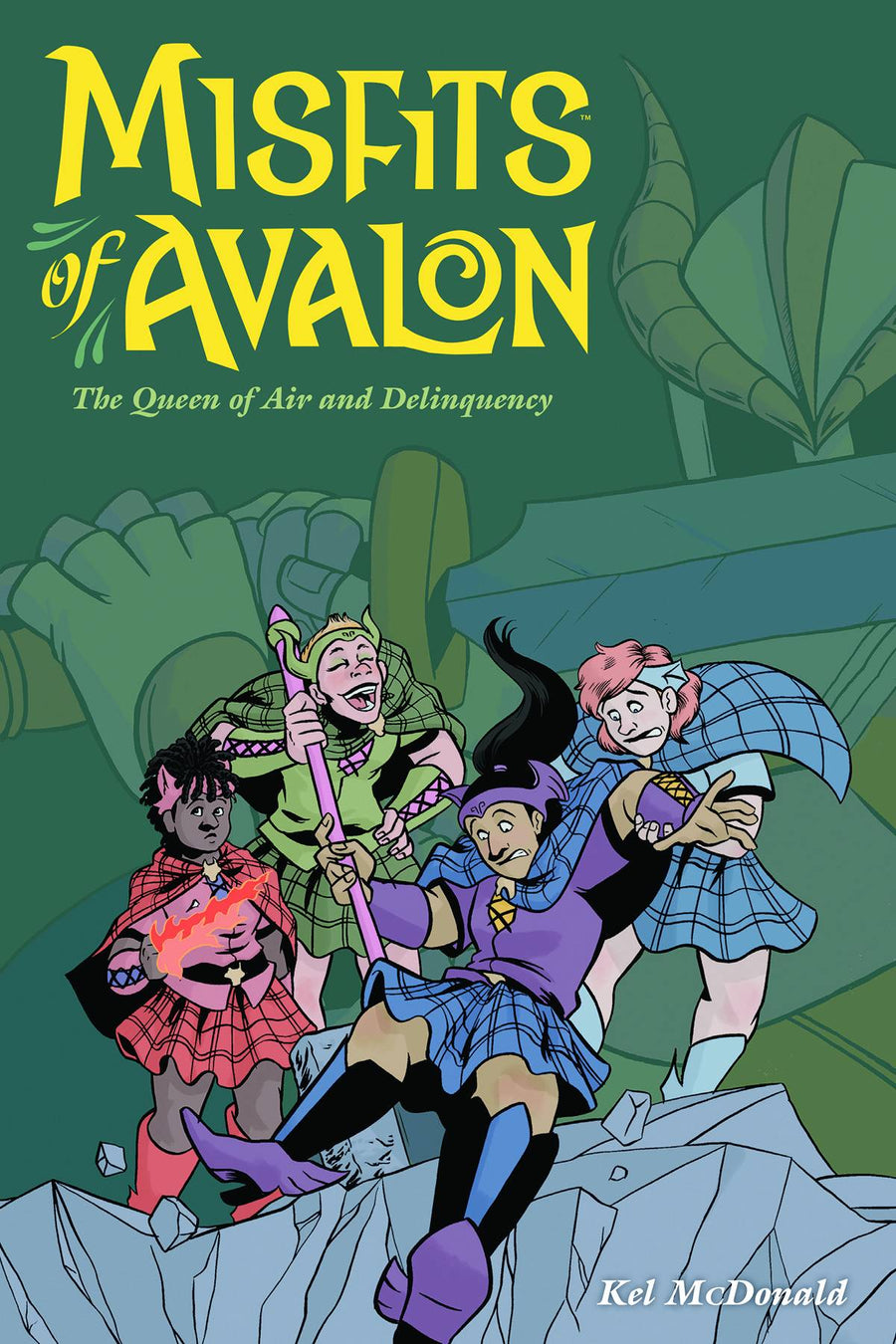 MISFITS OF AVALON TP VOL 01 QUEEN OF AIR AND DELINQUENCY (JU