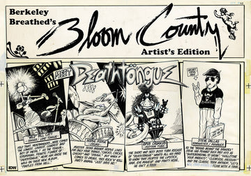 BERKELEY BREATHED BLOOM COUNTY ARTIST ED HC (O/A)