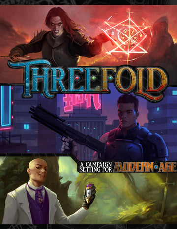 THREEFOLD CORE RPG HC (O/A) (O/A)