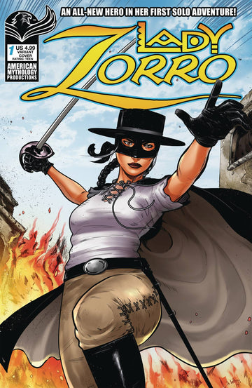LADY ZORRO #1 CVR B SWASHBUCKLING WATTS (O/A)