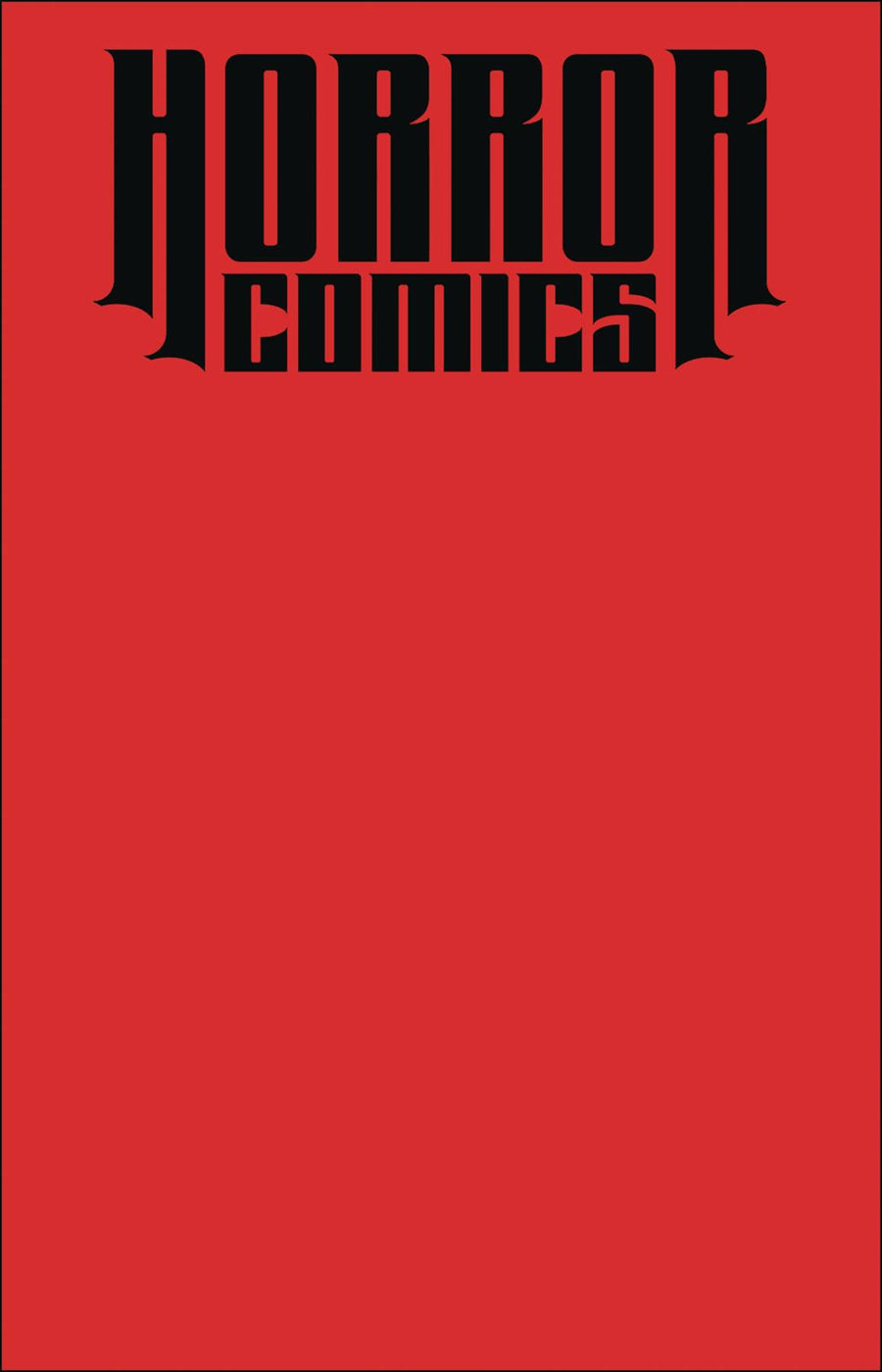 HORROR COMICS SKETCHBOOK ONE SHOT BLOOD DEAD ED (O/A)