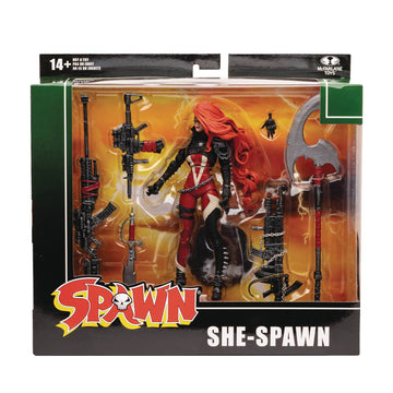 SPAWN 7IN SCALE SHE SPAWN DLX AF CS (NET) (C: 1-1-2)