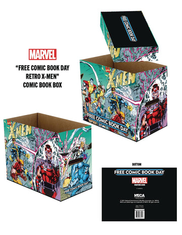 FCBD 2022 MARVEL X-MEN 5PK SHORT COMIC STORAGE BOX (NET) (O/