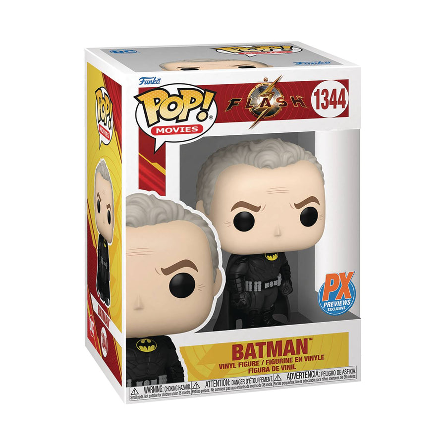 POP MOVIES THE FLASH BATMAN UNMASKED PX VIN FIG (C: 1-1-1)