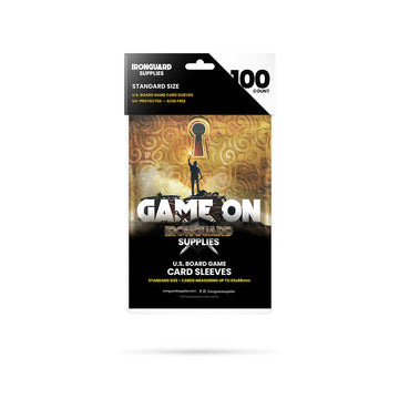 IRONGUARD BOARD GAME SLEEVES 100 PACK (NET) (O/A) (C: 1-1-2)