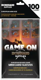 IRONGUARD BOARD GAME SLEEVES EU MINI 100 PACK (NET) (O/A) (C