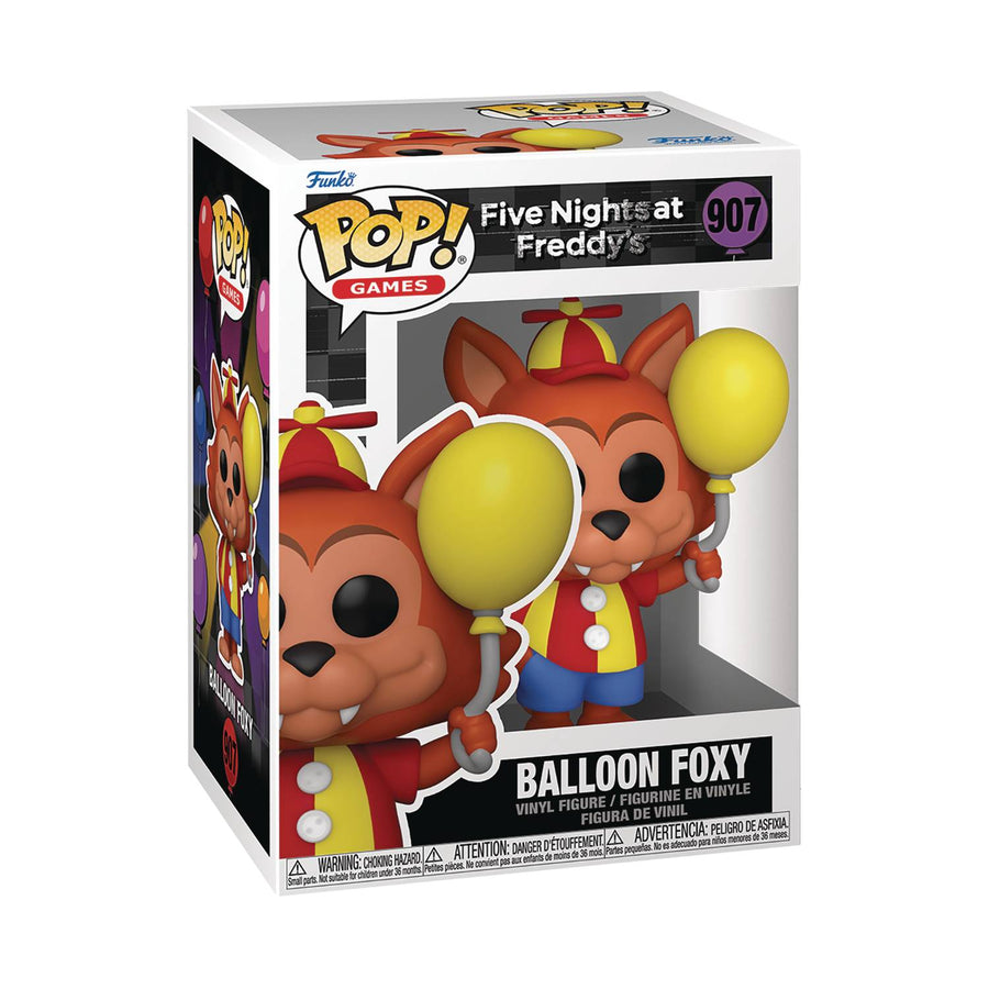POP GAMES FIVE NIGHTS AT FREDDYS BALLOON FOXY VIN FIG (C: 1-