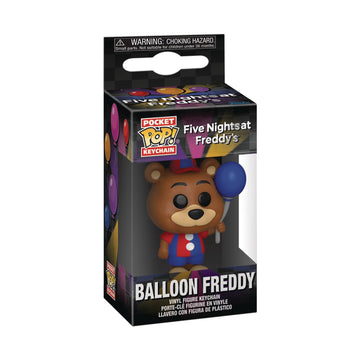 POCKET POP FIVE NIGHTS AT FREDDYS BALLOON FREDDY KEYCHAIN (C