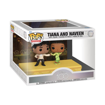 POP MOMENTS DISNEY 100TH TIANA & NAVEEN VINYL FIG (C: 1-1-1)