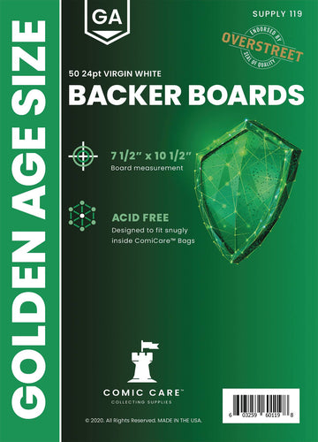 COMICARE GOLDEN BOARDS (PACK OF 50) (NET)