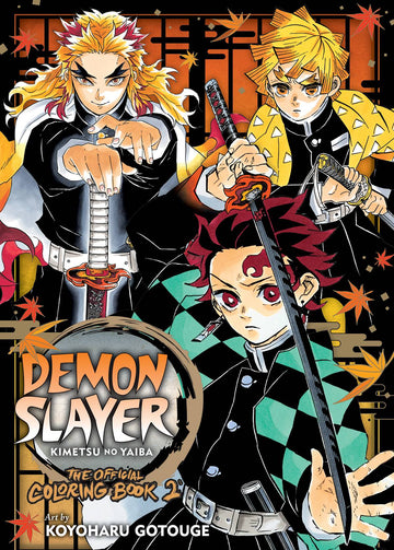 DEMON SLAYER THE OFFICIAL COLORING BOOK SC VOL 02 (C: 0-1-2)