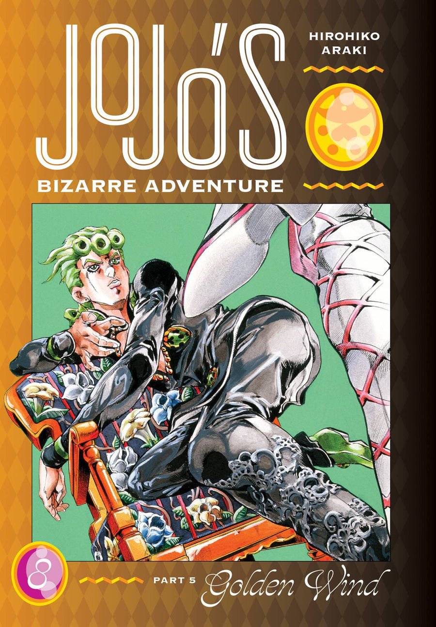JOJOS BIZARRE ADV PT 5 GOLDEN WIND HC VOL 08 (MR) (C: 0-1-2)