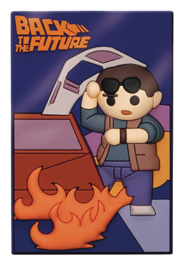BACK TO THE FUTURE POSTER 3D FOAM MAGNET (OCT229106) (C: 1-1