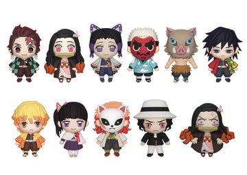 DEMON SLAYER SERIES1 3D FOAM BAG CLIP 24PC BMB DS (OCT229101