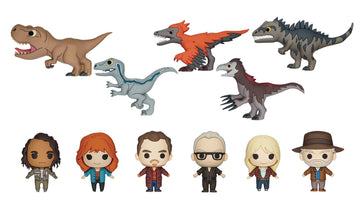 JURASSIC WORLD 3D FOAM BAG CLIP 24PC BMB DS (OCT229109) (C: