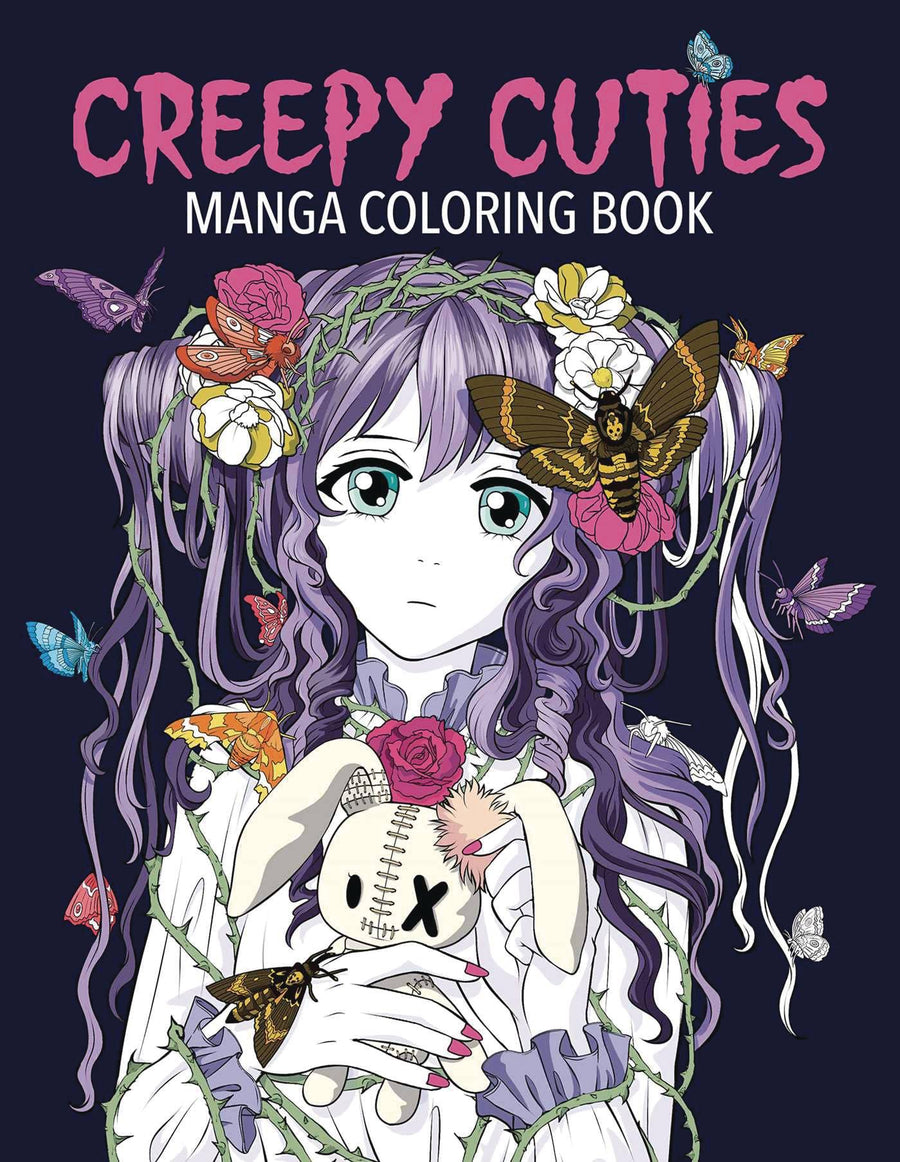 CREEPY CUTIES MANGA COLORING BOOK (C: 0-1-0)