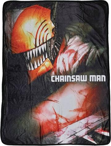 CHAINSAW MAN TEASER VISUAL #1 THROW BLANKET (C: 1-1-2)