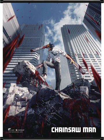 CHAINSAW MAN KEY VISUAL SS WALL SCROLL (C: 1-1-2)