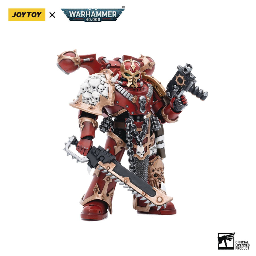 JOYTOY WH 40K CHAOS SPACE CRIMSON SLAUGHTER MAGANAR 1/18 AF