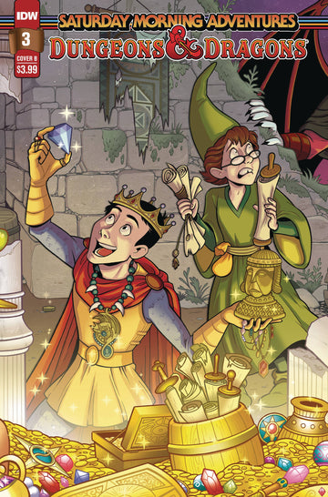 DUNGEONS & DRAGONS SATURDAY MORNING ADV #3 CVR B HICKEY