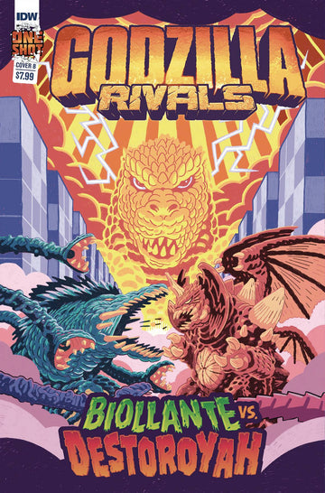 GODZILLA RIVALS BIOLLANTE VS DESTOROYAH CVR B MACLEAN (MR)
