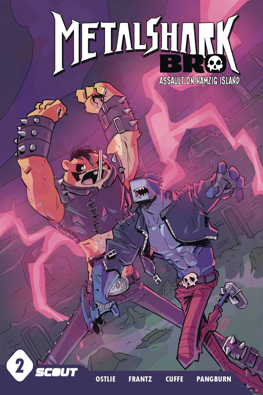 METALSHARK BRO 2 ASSAULT ON HAMZIG ISLAND TP NEW PTG (C: 0-1