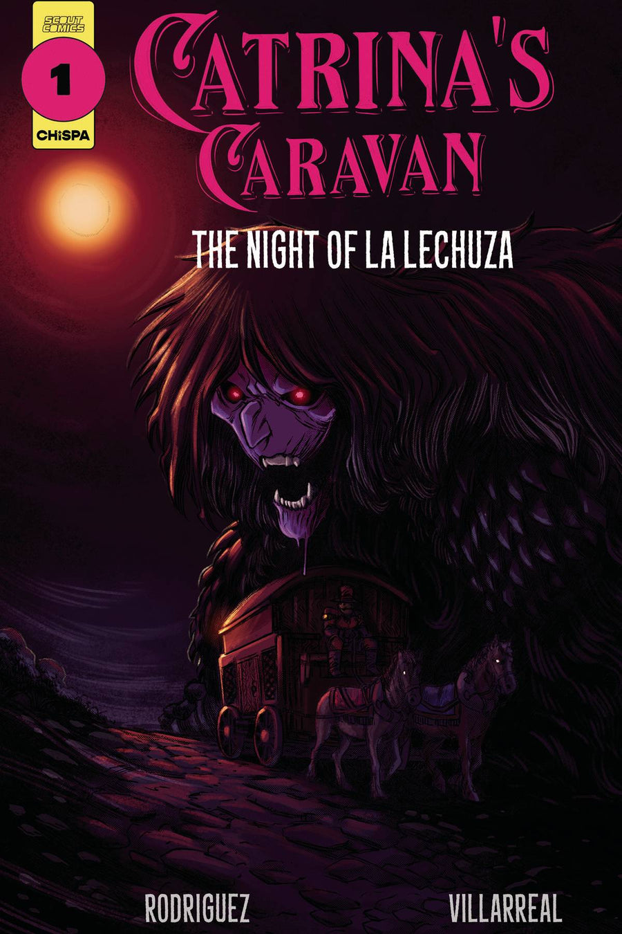 CATRINAS CARAVAN #1 CVR B 10 COPY UNLOCK VILLAREAL