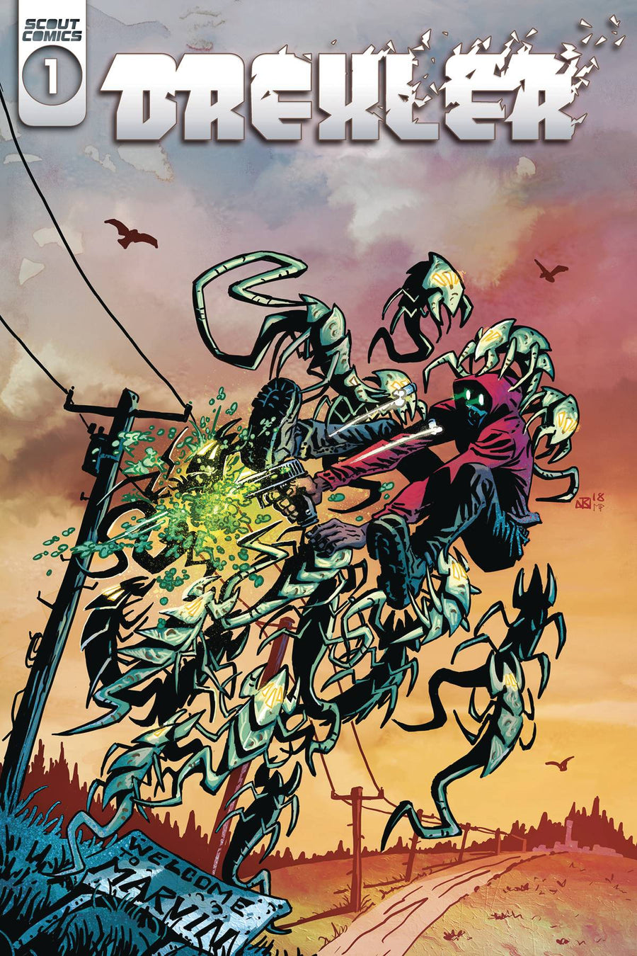 DREXLER #1 CVR B 10 COPY UNLOCK KELLY