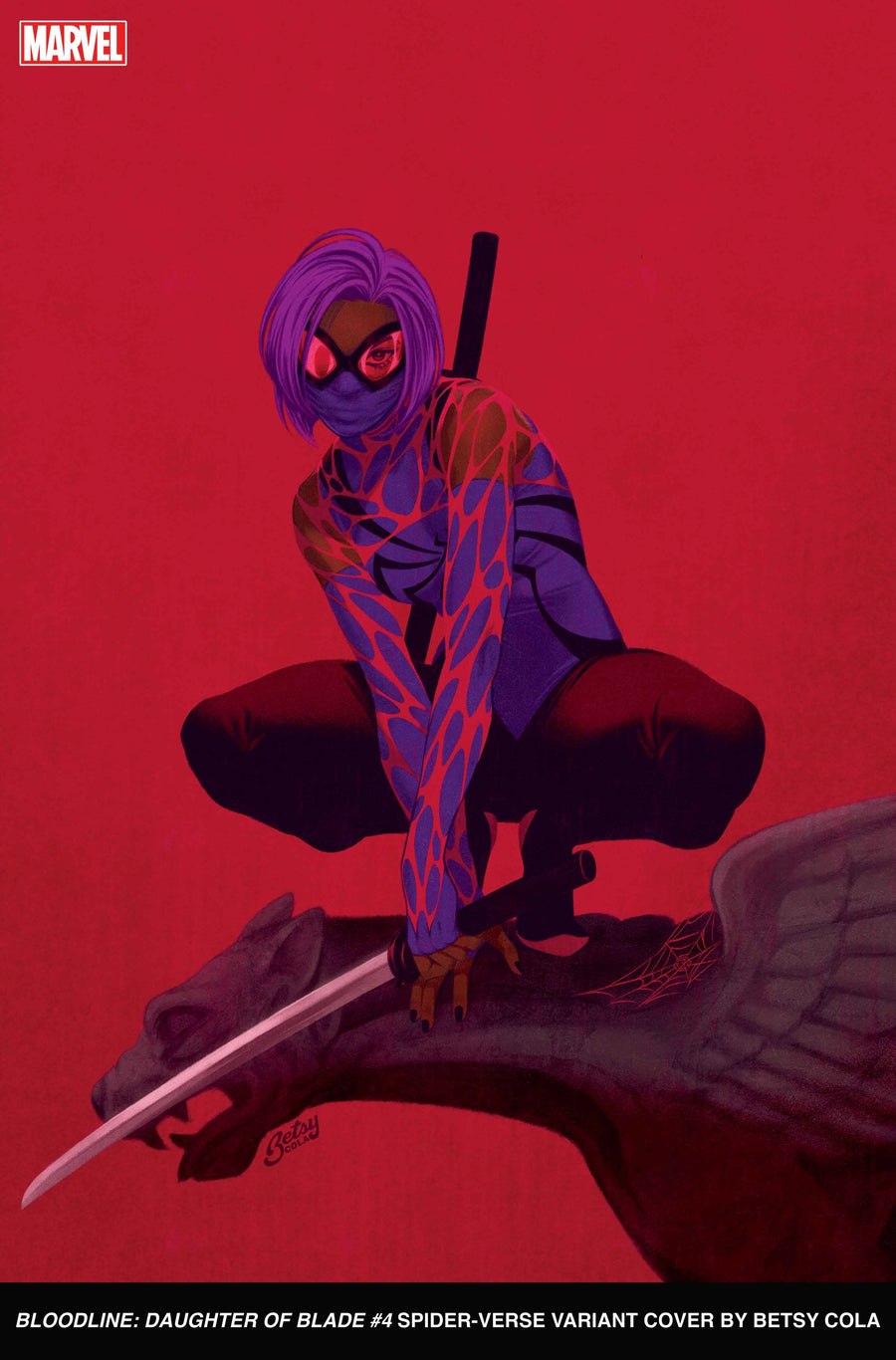 BLOODLINE DAUGHTER OF BLADE #4 COLA SPIDER-VERSE VAR