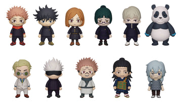JUJUTSU KAISEN 3D FOAM BAG CLIP 24PC DS (NOV228329) (C: 1-1-