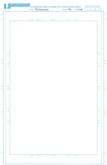 SPAWN SCORCHED #16 CVR C BLANK SKETCH