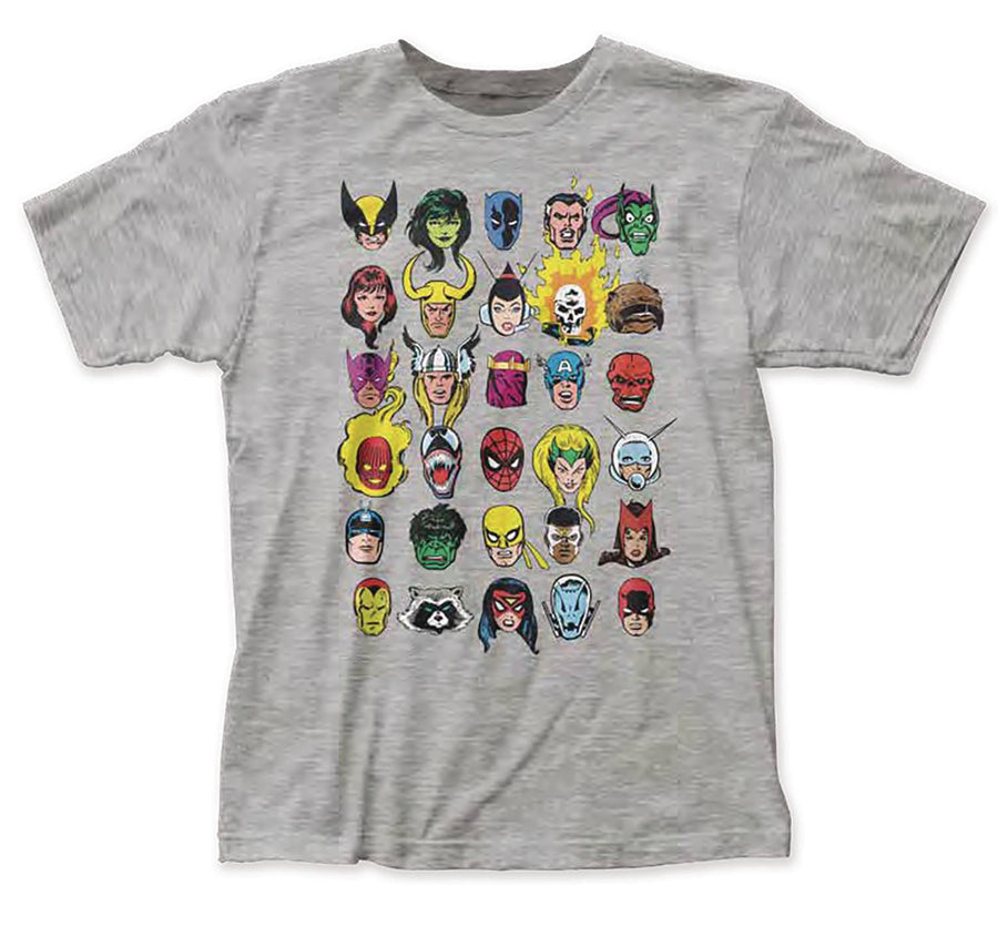 MARVEL COMICS CHARACTER FACES PX T/S SM (NOV228353) (C: 1-1-