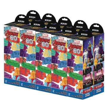 MARVEL HEROCLIX AVENGERS 60TH ANN BOOSTER BRICK (DEC228057)