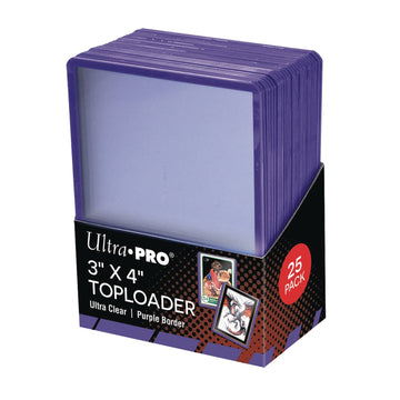 TOPLOADER 3IN X 4IN PURPLE (25CT) (NET) (DEC228295) (C: 0-1-