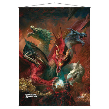 D&D COVER SERIES WALL SCROLL TYRANNY OF DRAGON (NET) (DEC228