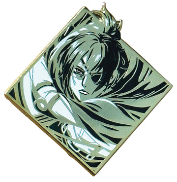 ATTACK ON TITAN ZMS 10TH ANNIVERSARY HANGE ZOE LTD ED PIN (D