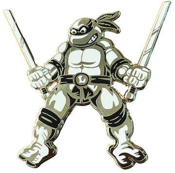 TMNT ZMS 10TH ANNIVERSARY LEONARDO LTD ED PIN (DEC228329) (C