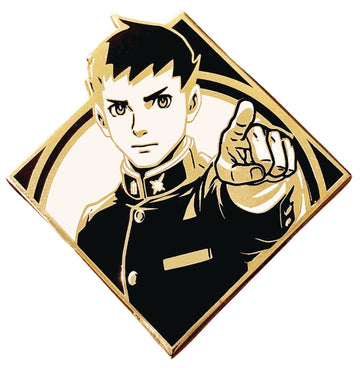 PHOENIX WRIGHT ZMS 10TH ANNIVERSARY RYUNOSUKE LTD ED PIN (DE