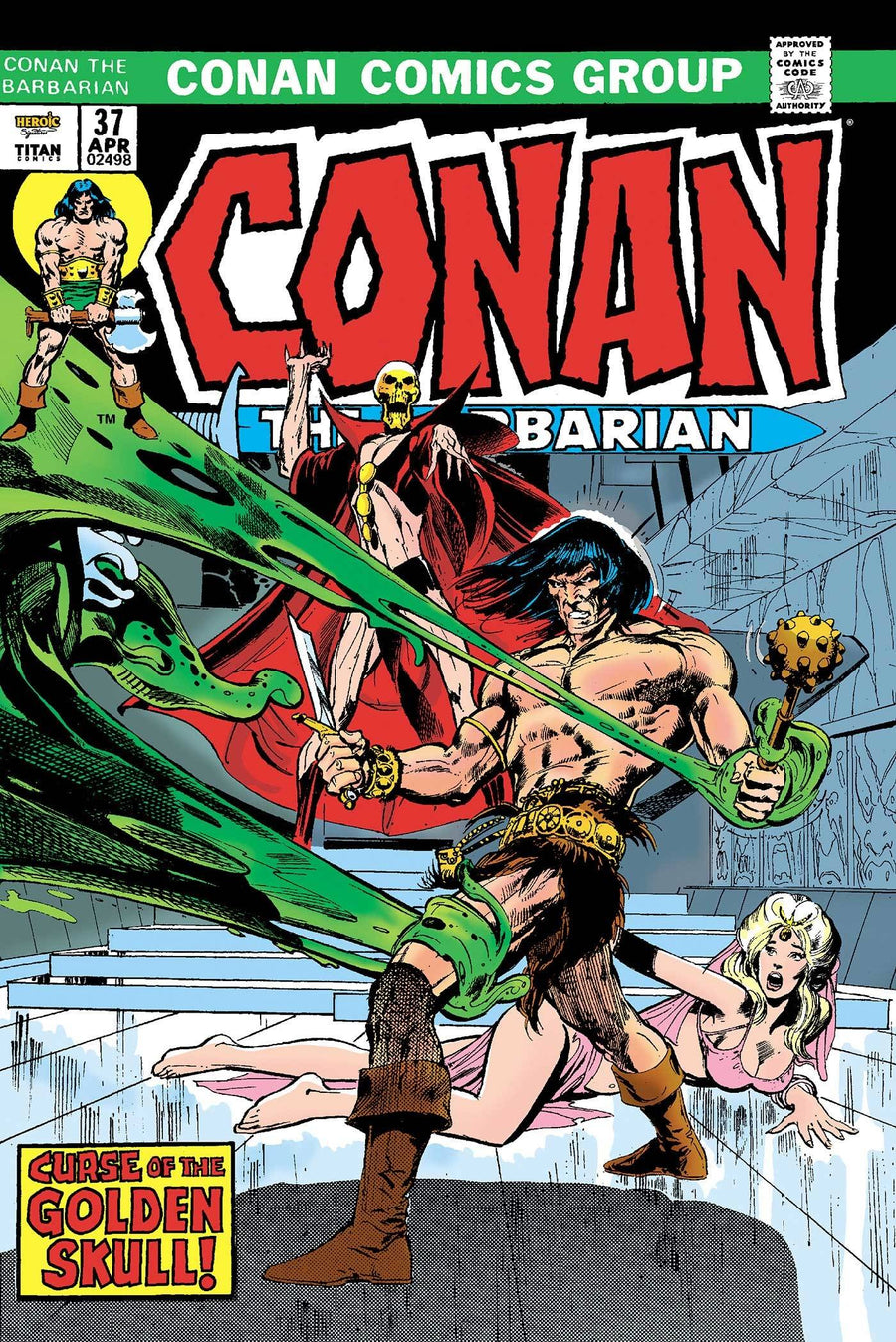 CONAN BARBARIAN ORIGINAL OMNI REG GN VOL 02 (MR) (C: 0-1-2)