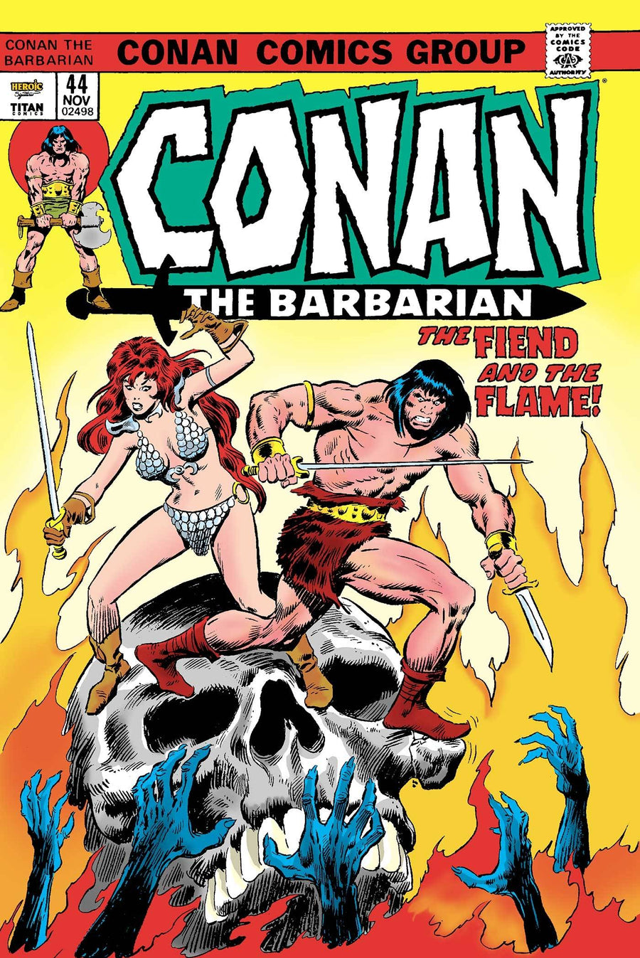 CONAN BARBARIAN ORIGINAL OMNI DIRECT MARKET ED GN VOL 02 (MR