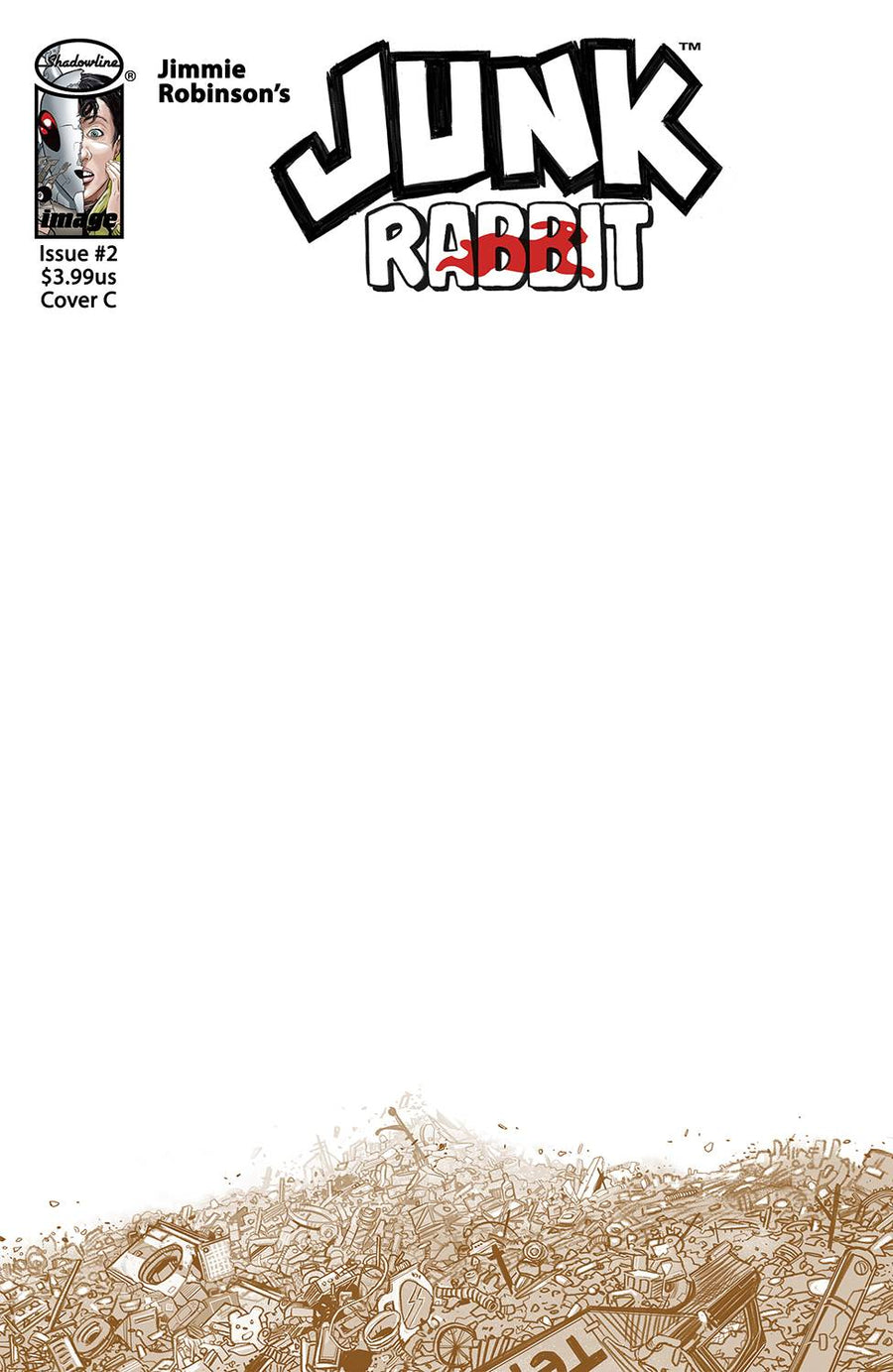 JUNK RABBIT #2 (OF 5) CVR C BLANK SKETCH CVR (MR)