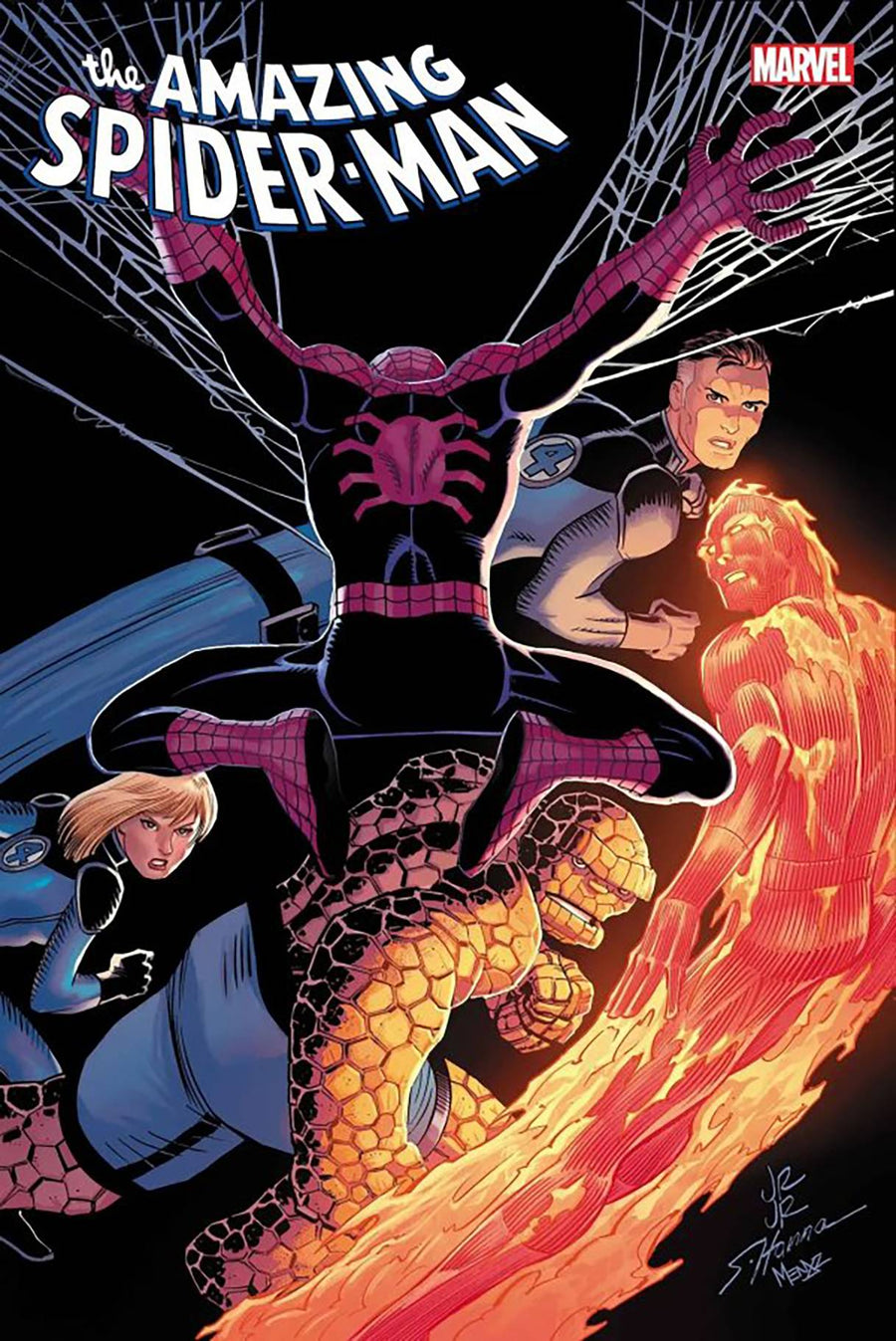 DF AMAZING SPIDERMAN #23 WELLS SGN (C: 0-1-2)