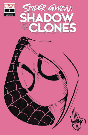 DF SPIDER GWEN SHADOW CLONES #1 HAESER SGN SKETCH (C: 0-1-2)
