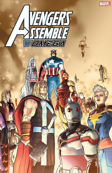 DF AVENGERS ASSEMBLE OMEGA #1 AARON SGN (C: 0-1-2)