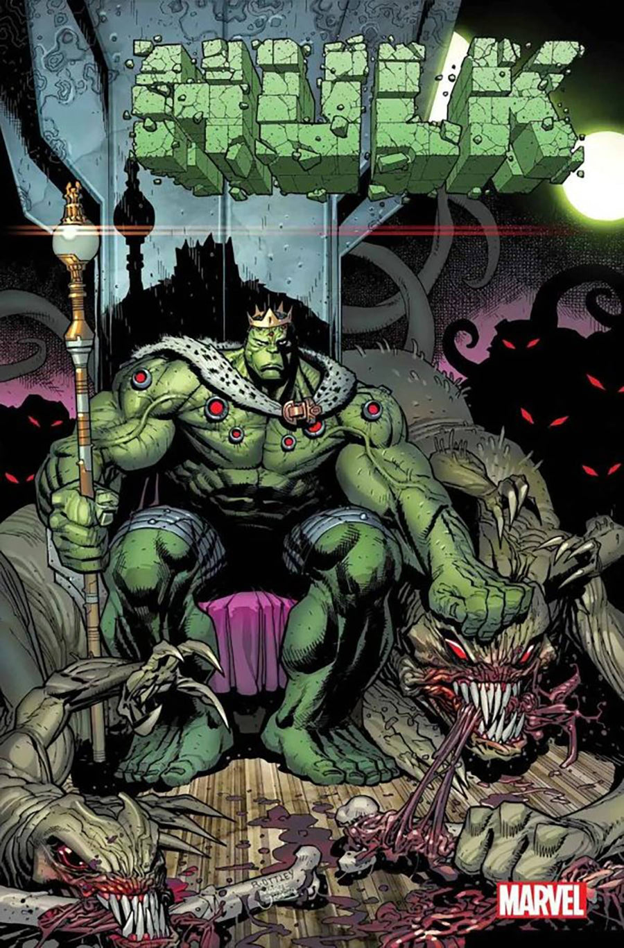 DF HULK #12 OTTLEY GOLD SGN (C: 0-1-2)