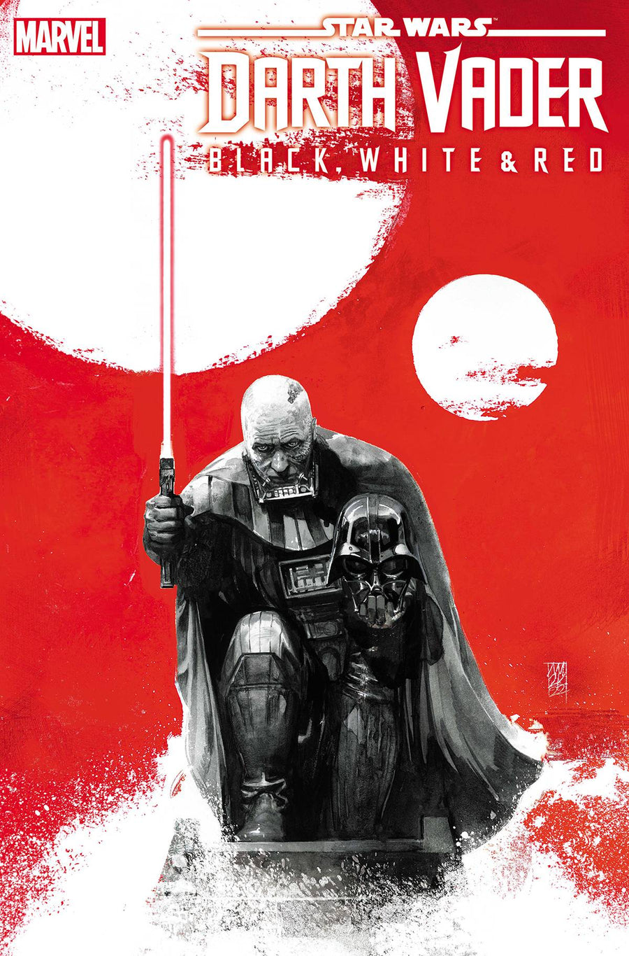 DF STAR WARS DARTH VADER BLACK WHITE & RED CGC GRADED (C: 0-