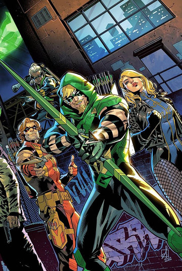 DF GREEN ARROW #1 WILLIAMSON SGN (C: 0-1-2)