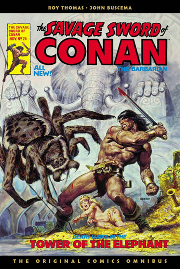 SAVAGE SWORD CONAN ORIGINAL OMNI DIRECT MARKET GN VOL 02 (MR