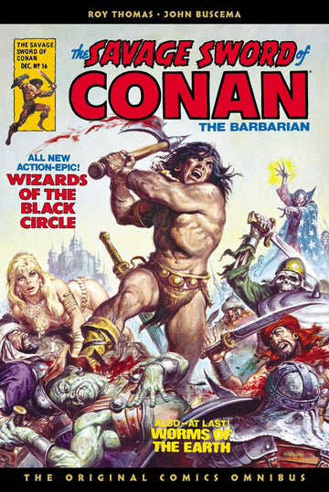 SAVAGE SWORD OF CONAN ORIGINAL OMNI REG GN VOL 02 (MR) (C: 0